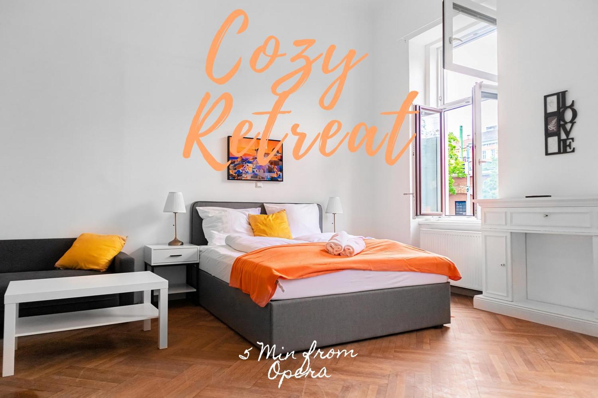 Appartamento Cozy 2br With Tv & Netflix, Steps From Akh *